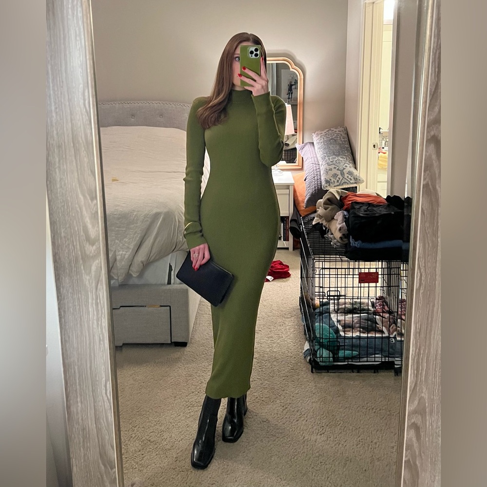 NA-KD Knitted Maxi Dress
